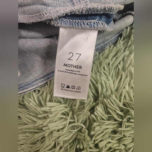 Mother The Ruffle Mini Raw Edge Skirt Size 27 - Picture 7 of 8